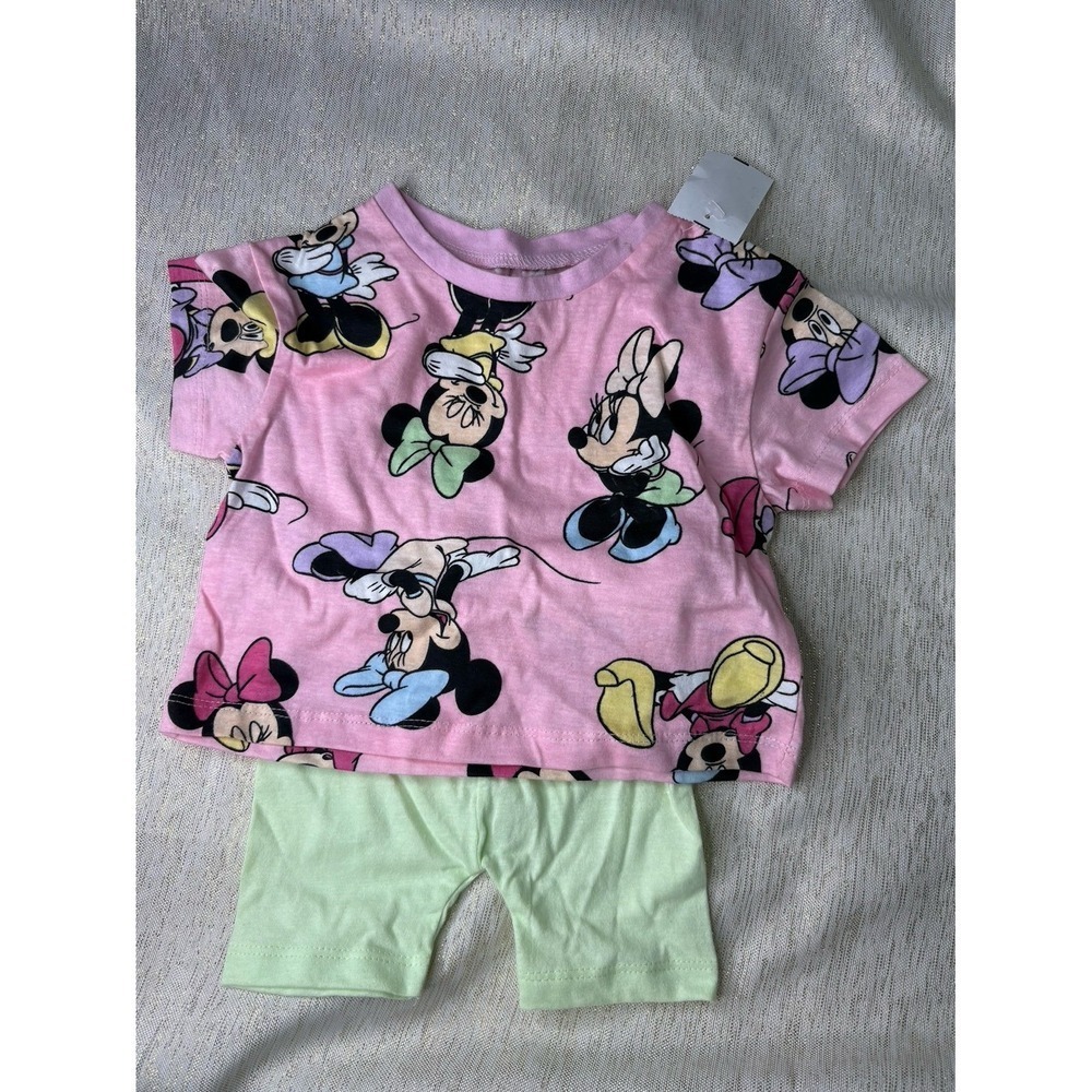 Brand new Minnie mouse 12 month pink outfit